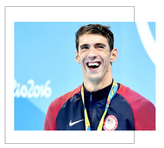 Famous stoners Michael Phelps